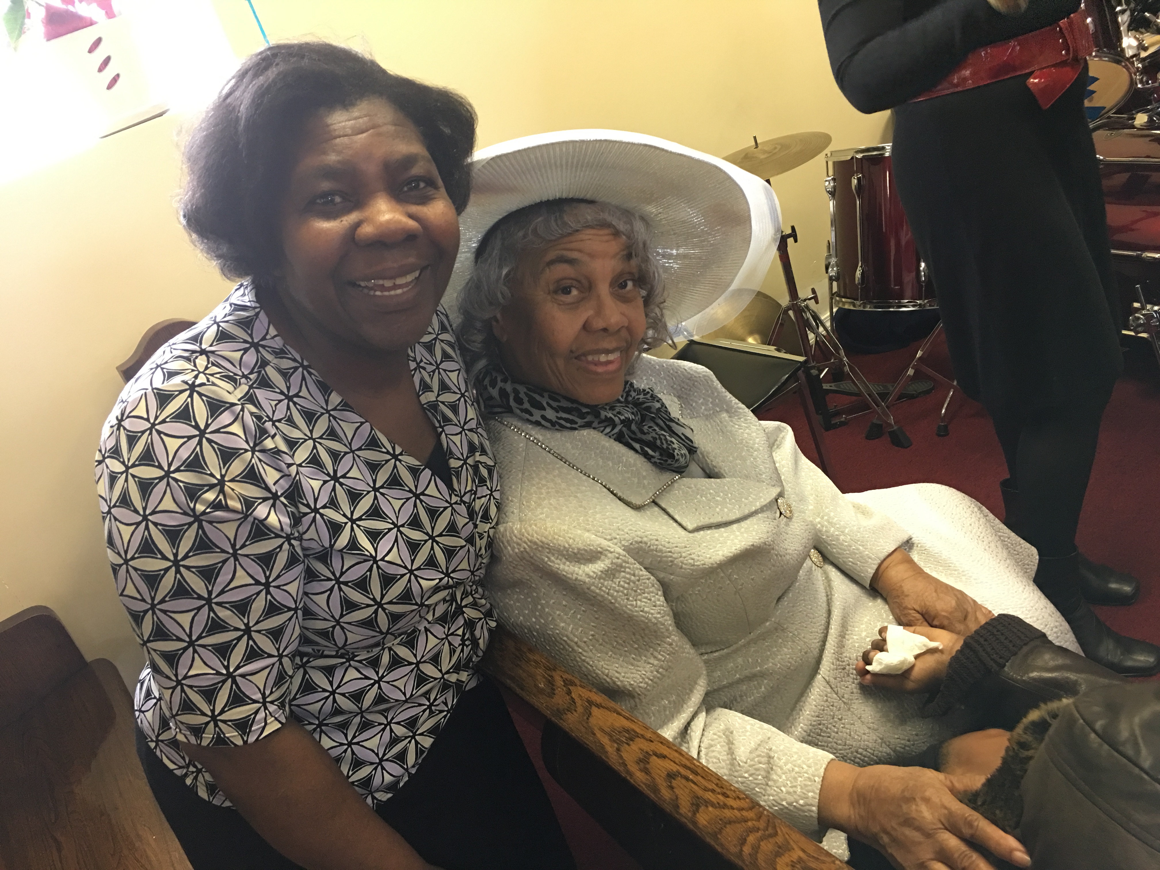 Two mothers of New Jerusalem Evangelistic Church
