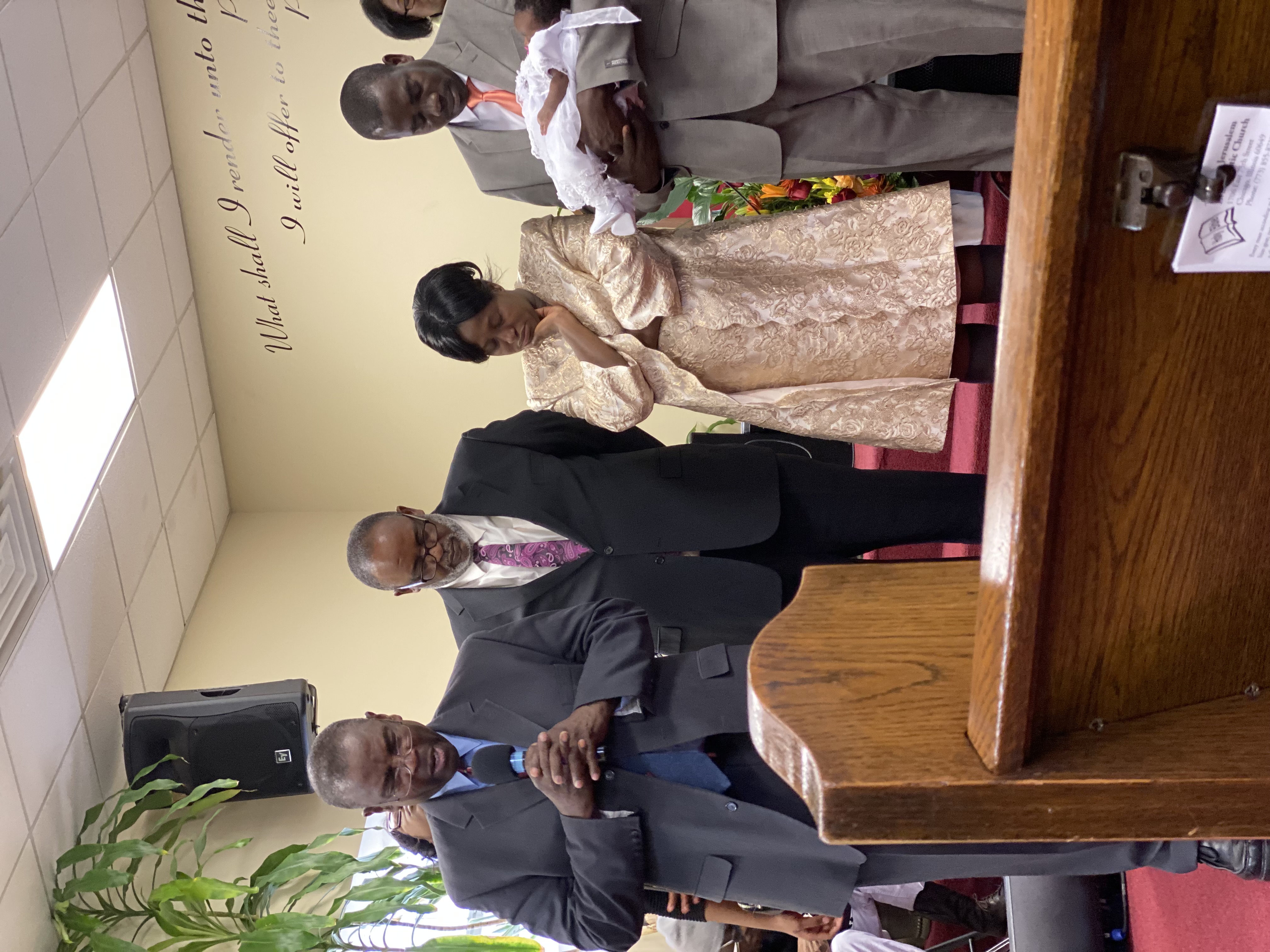 Fellowship at New Jerusalem Evangelistic Church