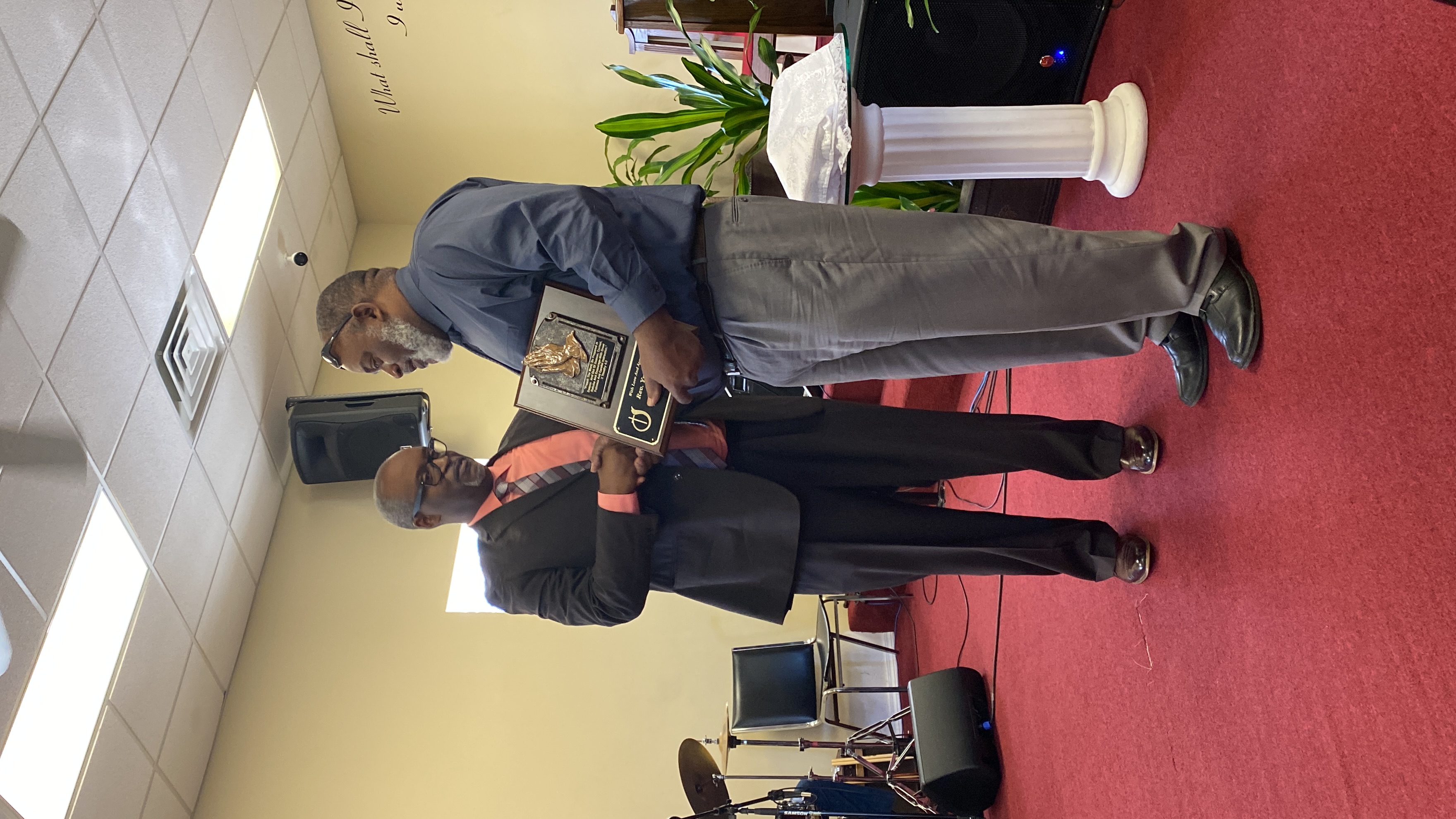 Brothers of New Jerusalem honoring a faithful servant